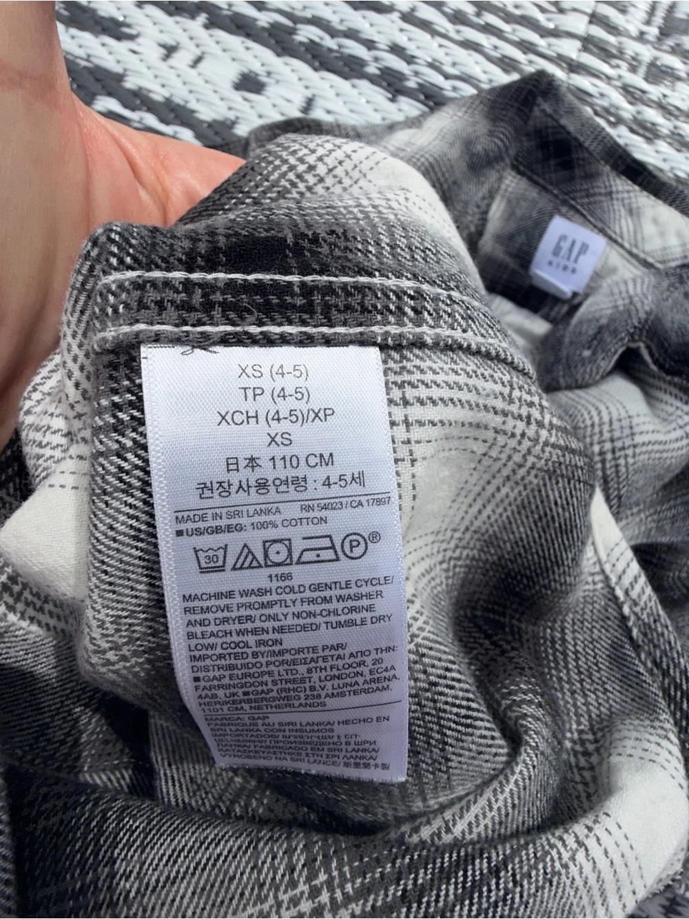 GAP new tags